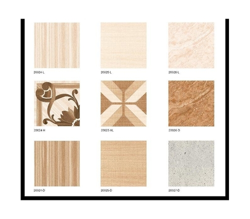 300 x 300 Digital Parking Tiles - Ceramic 300x300 mm Beige, Matte Finish | Durable, Weather Resistant, Easy Installation, Digital Printing