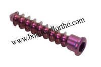 Bone Screw For Cervical Plate - Titanium Gr-5, 4.0mm Diameter, Lengths 12mm To 22mm | Lightweight, Corrosion Resistant, Robust Design