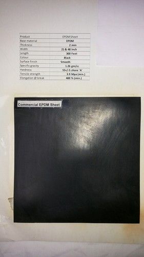 Commercial EPDM Rubber Sheets