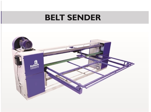 Purple Plywood Belt Sander Machine