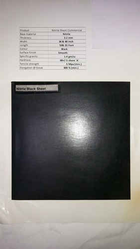 Nitrile Rubber Sheets By GLOBAL POLYMERS