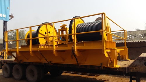 Rope Drum Hoists for Gate Lifting