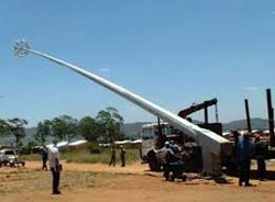 High Mast Light Erection