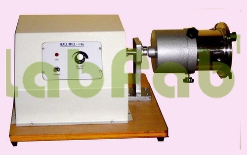 BALL MIX MOTOR DRIVEN - Stainless Steel/Aluminium Jars 1kg/2kg, Geared Motor 80rpm, Compact Durable Mixer