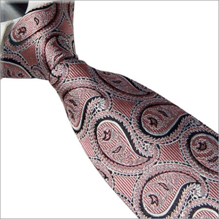 Handmade Silk Tie - 58" x 3.5" Pink Paisley | Hand-Stitched Luxury Fabric Elegant Design Impeccable Finish