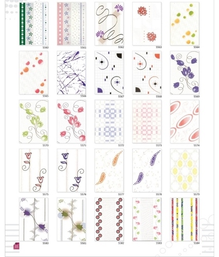 200 x 300 चमकदार सफेद दीवार टाइलें