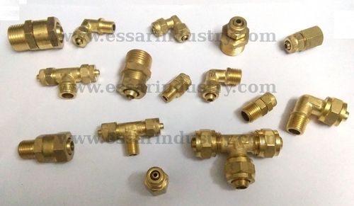 Brass Pneumatic Component Usage: For Industrial Use