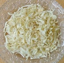 White Dehydrated Onion Flakes