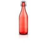 Decover Red Lella Bottle With Transparent Lid 1000ml