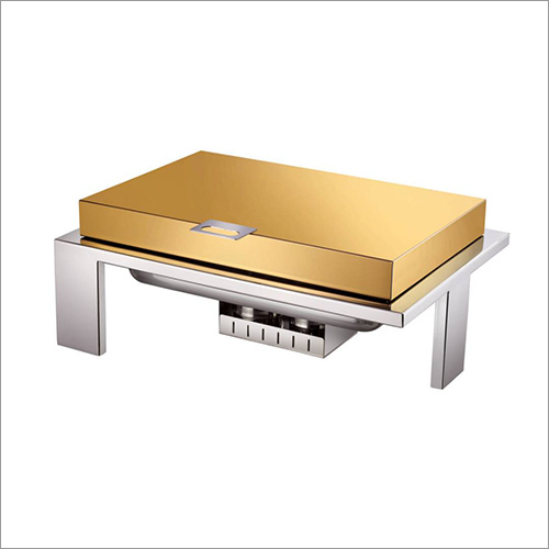 Rectangular Brass Chafing Dish