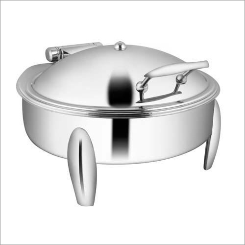 Round SS Lid Chafer 7 Ltr.