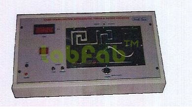 Hard Stabilimeter With Time & Error Counter - ABS Plastic, 10x15x5 Inches, Off-White | Stability Analysis, Error Detection, Time Measurement