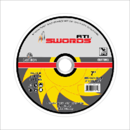 Cast Iron Cutting Wheel