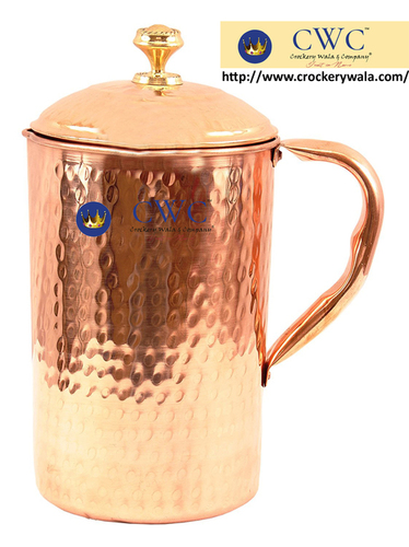 Pure Copper Water Jug Pitcher1800 Ml