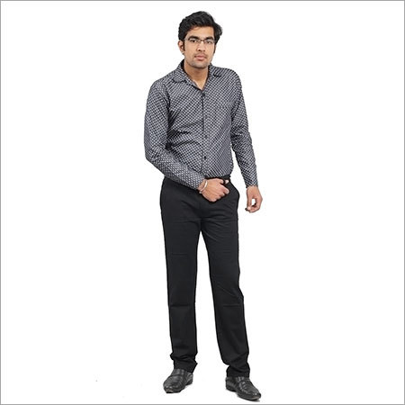 Denim Formal Shirt & Trouser