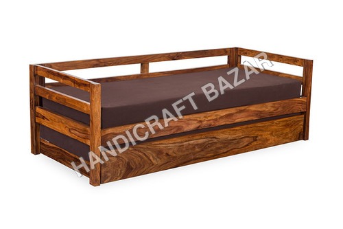 wooden sofa