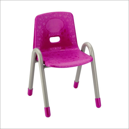 Metal Foot Plastic Nursery Chair