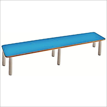 Kindergarten Bench with Metal Legs