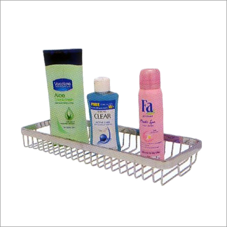 Steel Bathroom Tray Size: 10X4