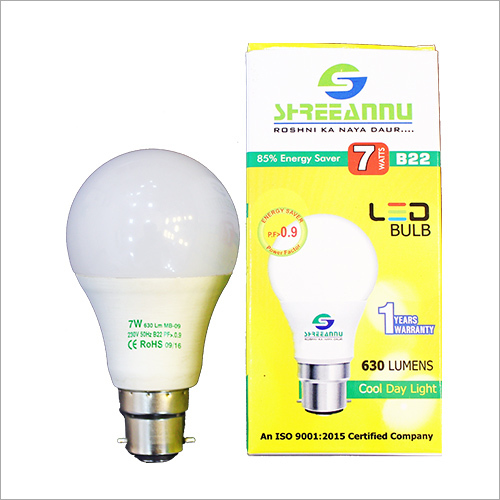 7 Watt LED Bulb Light