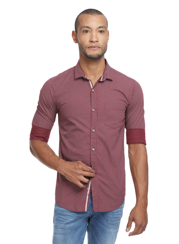 Chocolate Casual Shirt Size: Medium