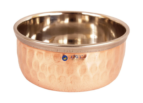 Steel Copper Bowl Katori, 145 Ml