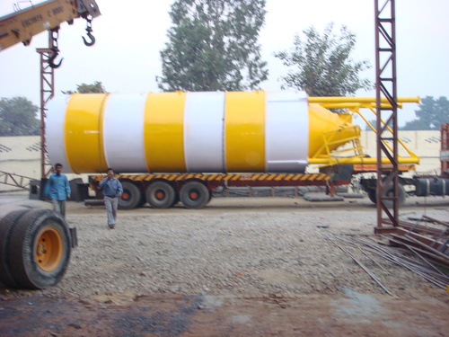 Cement and Fly Ash Silos