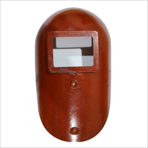 RED FIBRE HAND SHEILD