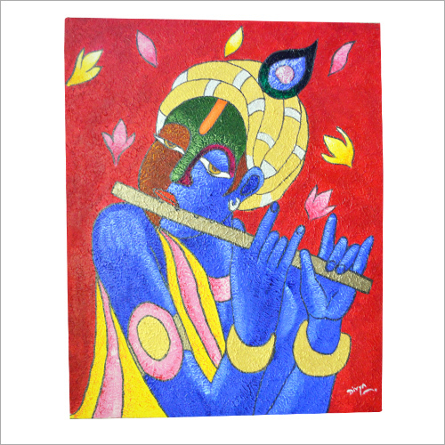 Acrylic Krishna Painting Acrylic Krishna Painting