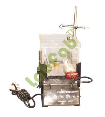 SINGLE UNIT ORGAN BATH STUDENT - Perspex 8"x4"x5" , Thermostatic Control, Leak-Proof Dovetailed Joints, Metal Frame