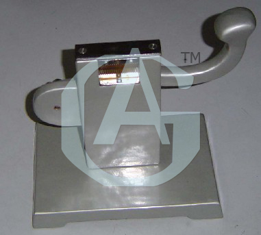 Tube Crimping And Sealing Machine - Metal 150x100x50 mm Gray, Hand Lever Spring Action, Robust Design