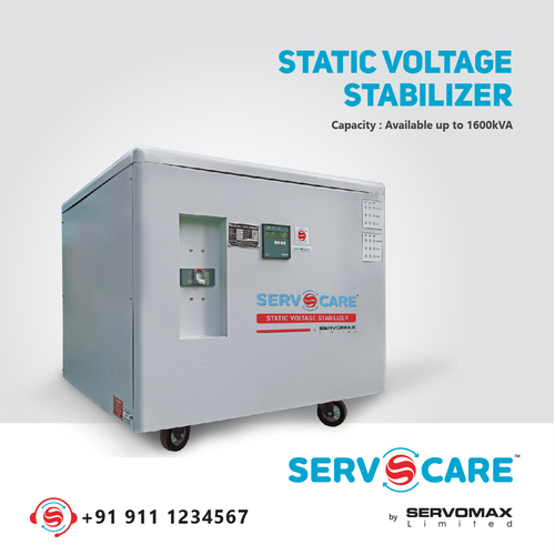 Static Voltage Stabilizer Ambient Temperature: 0-50 Rankine