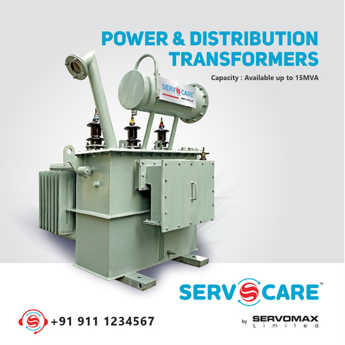 15 Mva Power & Distribution Transformers Coil Material: Copper Core