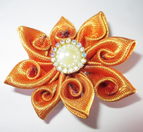 Decorative Satin Flowers - Handmade, 1.5-2.5 Inches | Perfect for Arts and Crafts, Unique Gift Decor