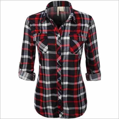 Ladies Check Shirt