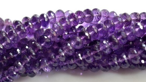 Semi Precious Faceted Beads