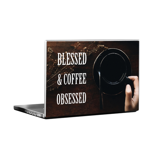 Coffeee obsessed Hd Laptop Skin