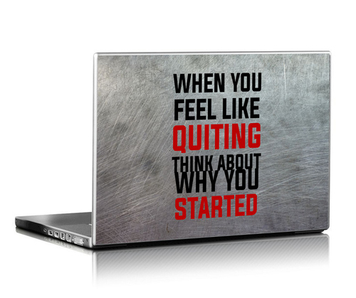 Dont Stop HD Laptop Skin