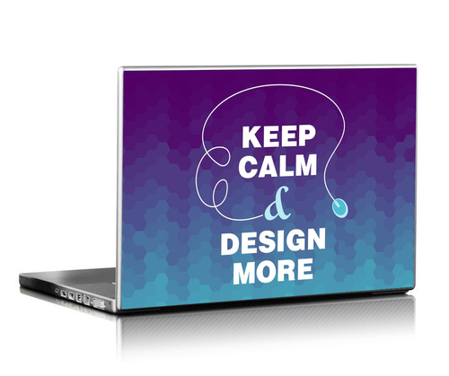 Keep Calm & Design Laptop Skin