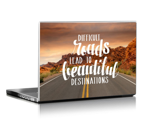 Motivational Quote Laptop Skin