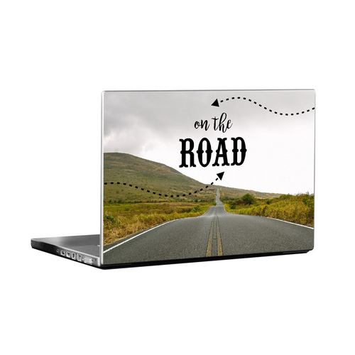 On The Road Hd Laptop Skin