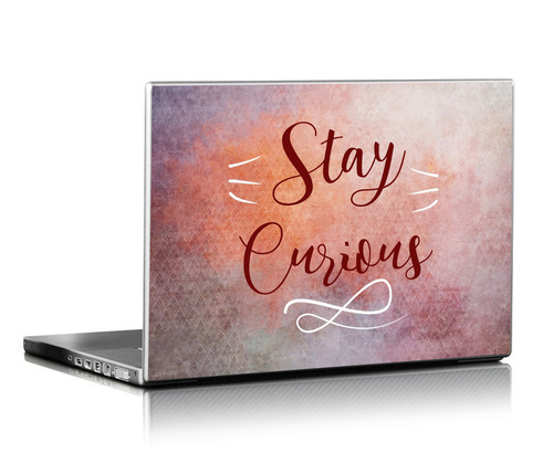 Stay Curious Laptop Skin