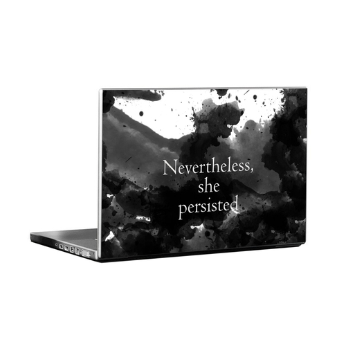 Text HD Printed Laptop Skin