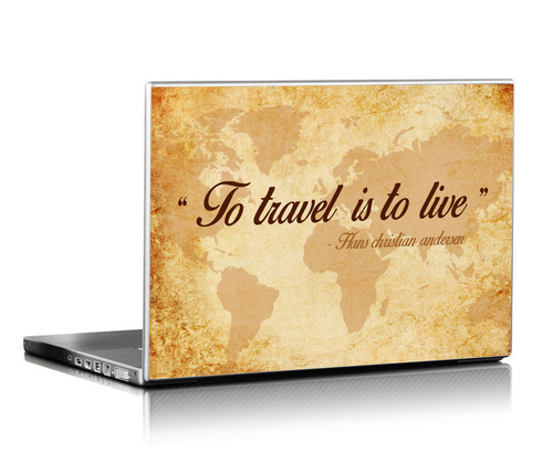 Travel Hd Laptop Skin