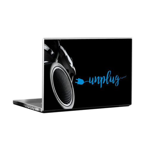 Unplug Music Laptop Skin