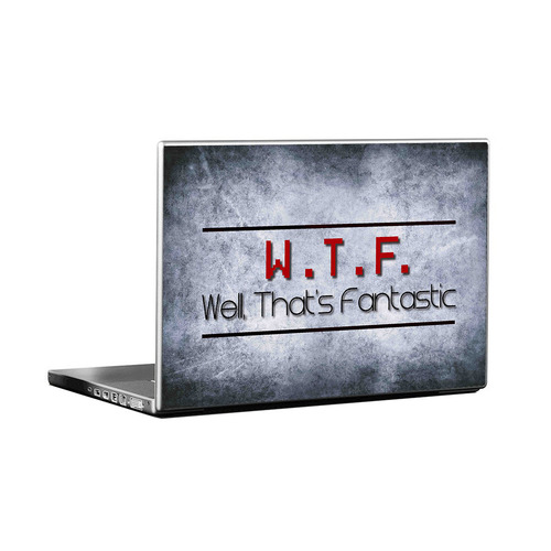 WTF Laptop Skin