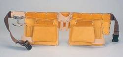 Double Tool Pouch Grain Leather