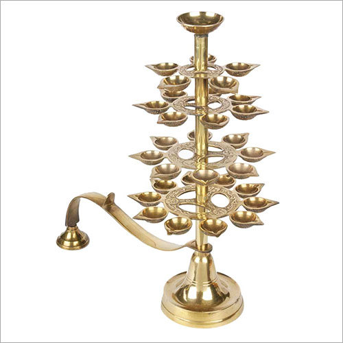 Golden Brass 31 Batti Aarti