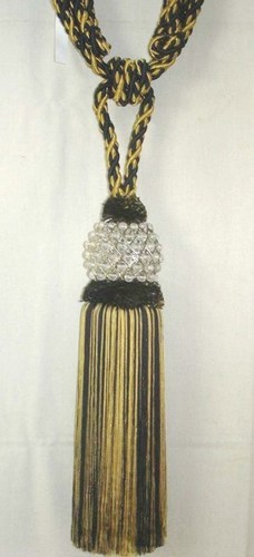 GLASS HEAD CURTAIN TIEBACK