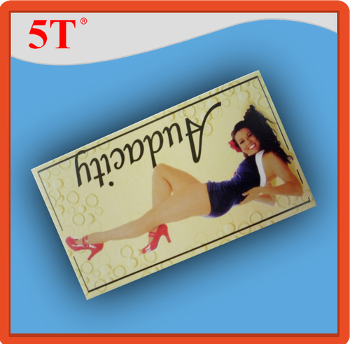 Light Golden Attractive Women Shoes Hang Tags